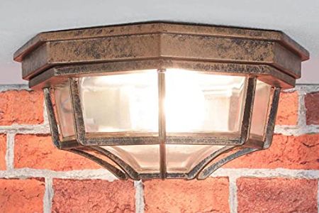 Lampara techo jardín exterior