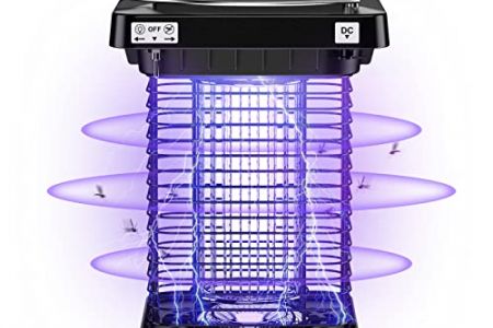 Lampara antimosquitos solar