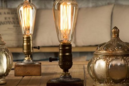 Lampara de mesa vintage