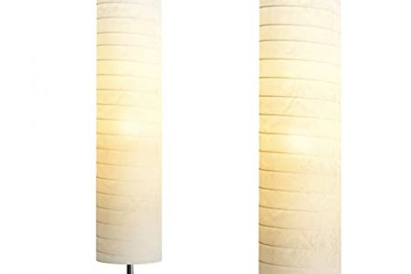 Lampara de papel de pie