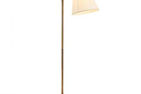 Lampara de pie con pantalla