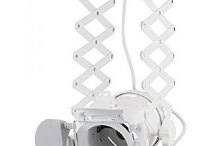 Lampara de techo extensible