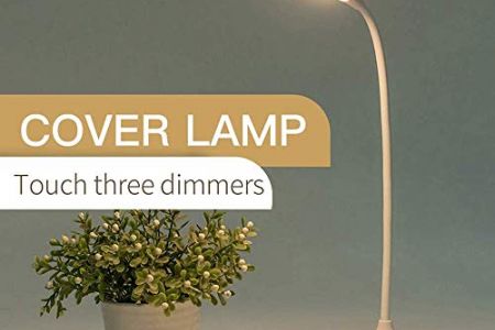 Lampara escritorio blanca