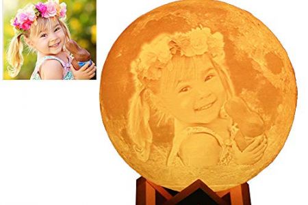 Lampara luna 3d 20 cm