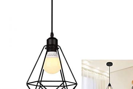 Lampara de techo metal