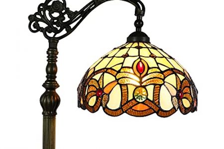 Lampara tiffany de pie