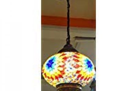 Lamparas turcas de techo