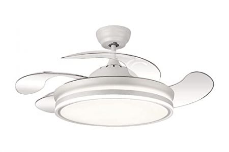 Lampara con ventilador de techo