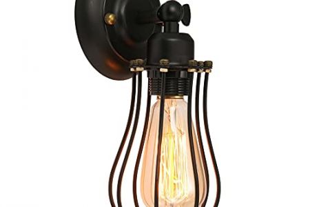 Lampara vintage pared