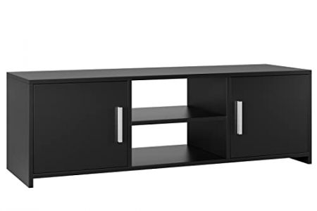 Mueble negro tv