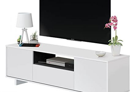 Mueble tv ceniza