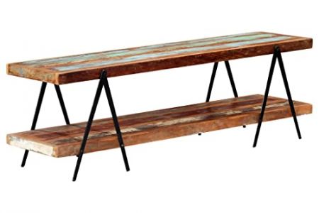 Mueble tv madera reciclada