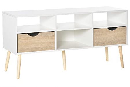 Mueble tv marrón oscuro
