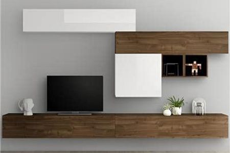 Mueble tv nogal
