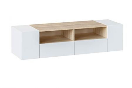 Mueble tv salon blanco
