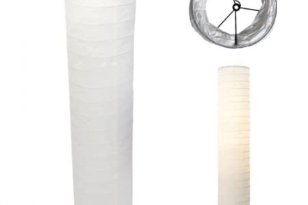 Pantalla lampara papel