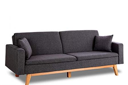 Sofá cama con patas