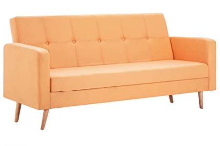 Sofá cama naranja
