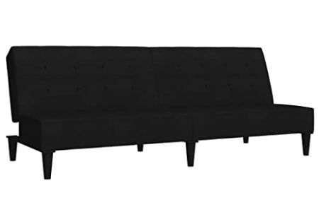 Sofá cama negro