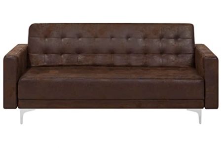 Sofá cama piel sintetica