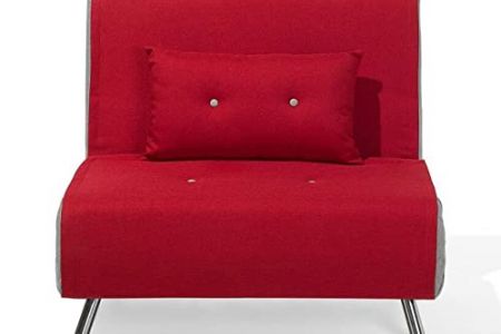 Sofá cama rojo