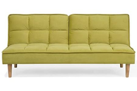 Sofá cama verde