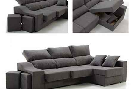 Sofá cheslong 4 plazas