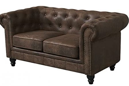 Sofá Cama Aron 2 Plazas Gris - Moderno, Práctico Y Fácil De Transformar, Con Reposabrazos