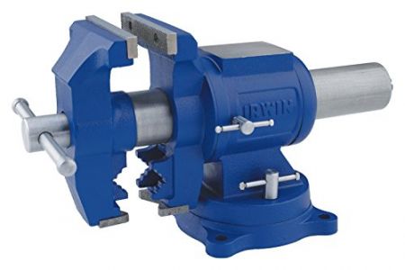 Tornillo De Banco Giratorio 125 Mm - Base 360°, Inclinación 90°, Para Fresado Y Mecanizado