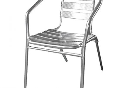 Silla aluminio terraza