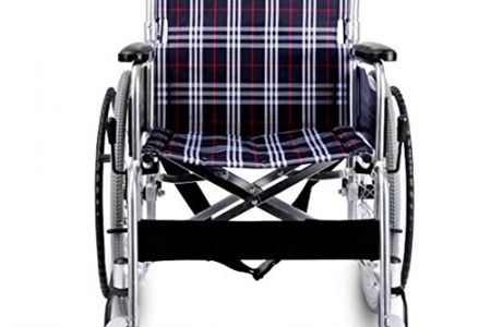 Silla de ruedas plegable ligera aluminio