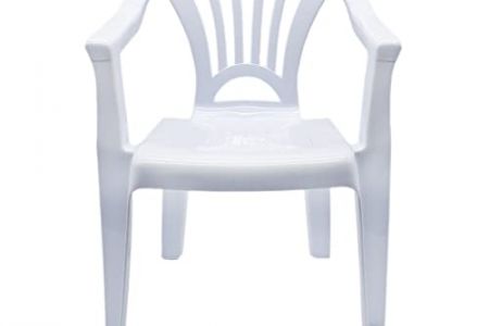 Silla plástico jardín