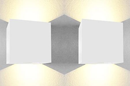 Aplique blanco exterior
