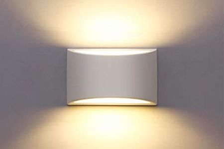 Aplique blanco pared