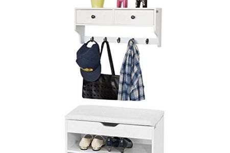 Banco zapatero negro