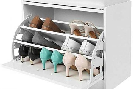 Banco zapatero blanco