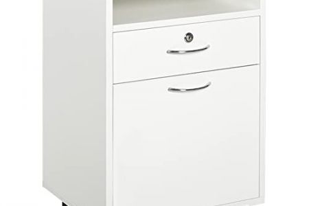 Cajonera blanca escritorio