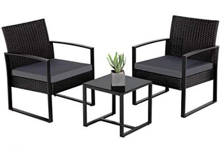 Conjunto balcon mesa y sillas