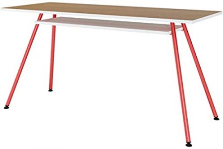 Escritorio rojo