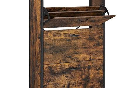 Mueble zapatero rústico