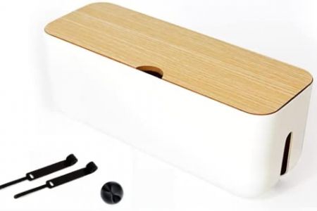 Organizador de cables escritorio
