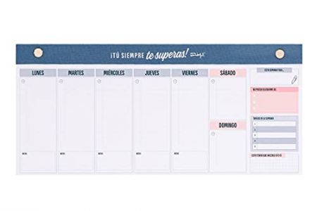 Organizador semanal escritorio
