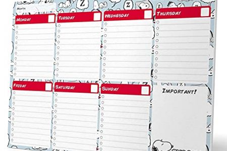 Planificador semanal escritorio