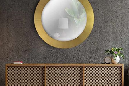 Recibidor espejo redondo
