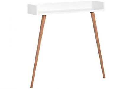 Recibidor madera blanca