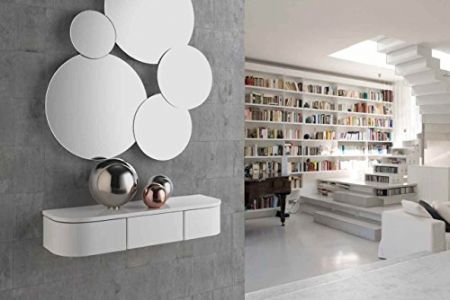 Recibidor moderno blanco