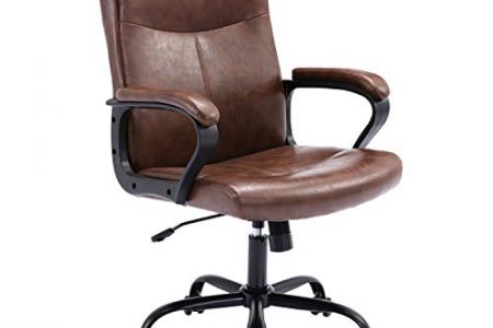 Silla escritorio marrón