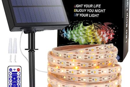 Tira led exterior solar