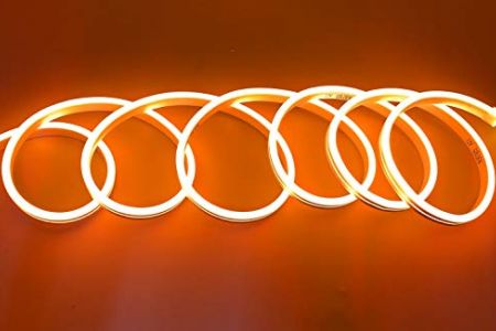 Tira led naranja