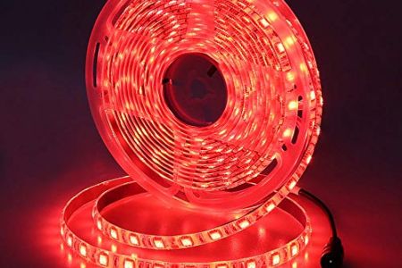 Tiras led rojo